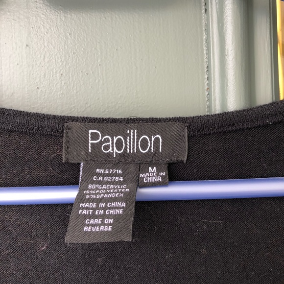 Papillon dress, 3/4 length sleeve, medium - Picture 3 of 4